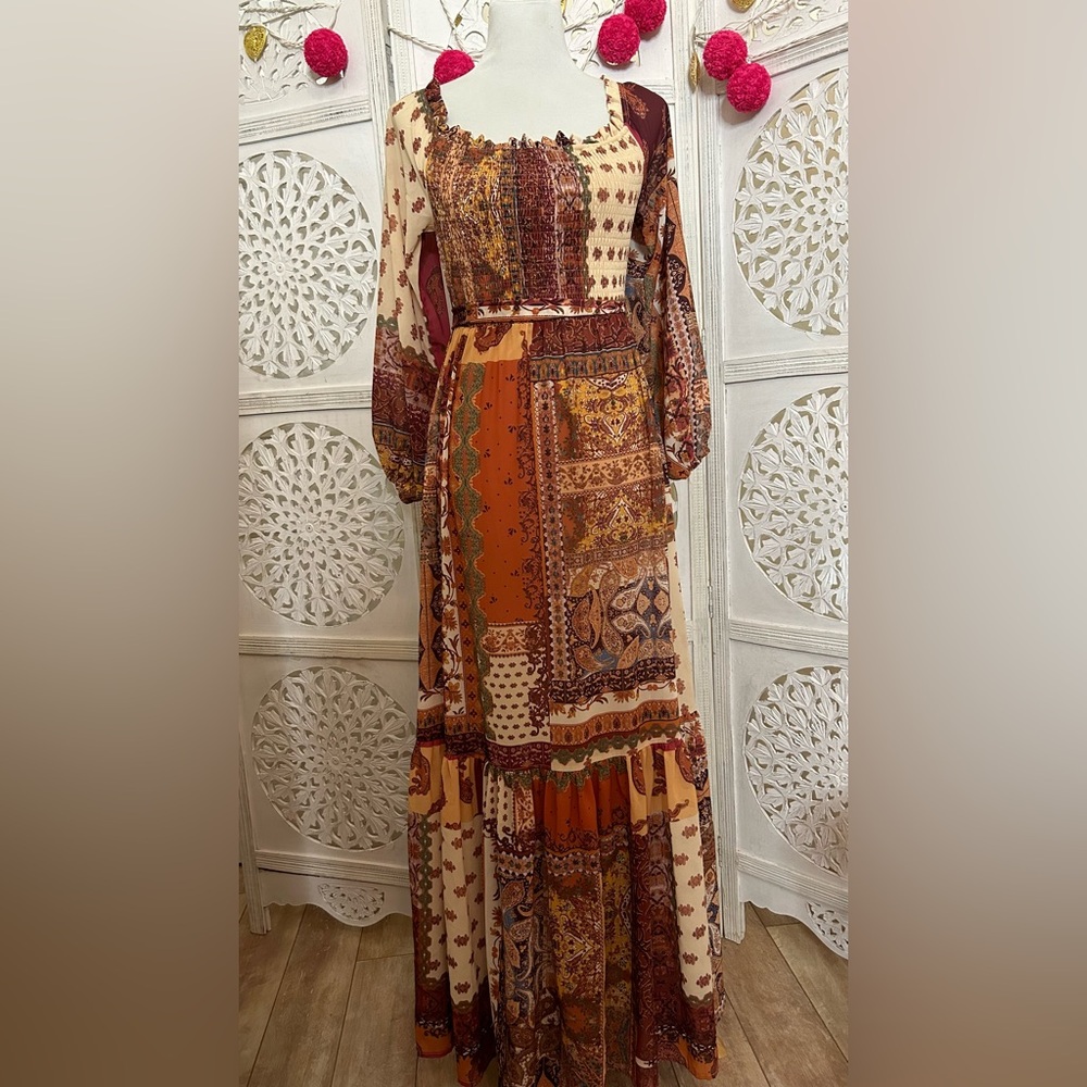 Flying Tomato Patchwork Dress